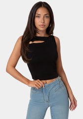 Luxe Shine Fitted Top