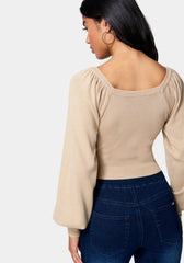 Puff Sleeve Sweater