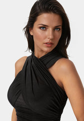 Shirring Knit Top