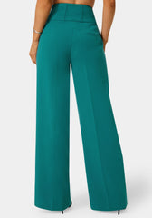 Tailored High Waist Palazzo Leg Pant