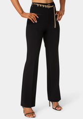 High Waist Straight Leg Pant