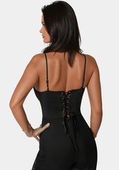 Ombre Embellished Jumpsuit