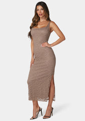 Marseille Lace Square Neck Tank Dress