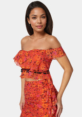 Ruffle Fringe Top