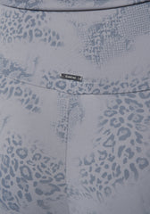 Bebe Logo Foiled Print Knit Legging