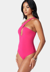 Keyhole Halter Bodysuit