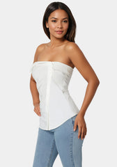 Ruched Asymmetric Top