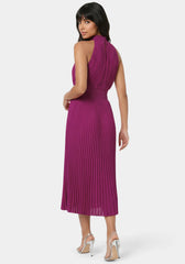 Sleeveless Pleated Dress