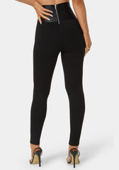 Satiny High Waist Leggings