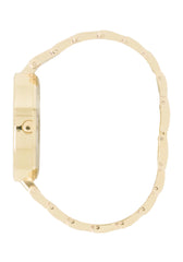Goldtone And White Watch