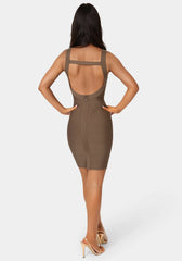 Bandage Mini Tank Dress
