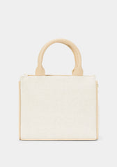Paisley Mini Canvas Satchel