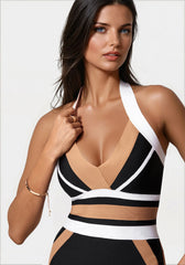 Halter Neck Bandage Dress