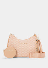 Adela Monogram Crossbody With Coin Purse