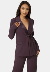 Tailored Double Collar Blazer