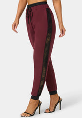 Lace Combo Jogger