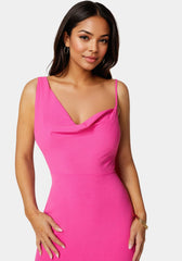 Airflow Cowl Maxi Dress