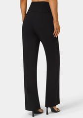 High Waist Straight Leg Pant