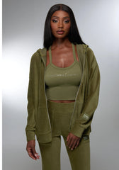 Micro Cord Hoodie