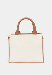 Paisley Mini Canvas Satchel