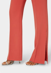 High Waist Tailored Straight Leg Pant