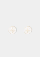 Diamond Dial Watch Necklace And Earring Set