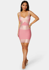 Color Block Bandage Dress