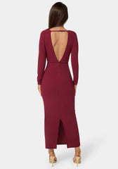 Open Back Ankle Dress