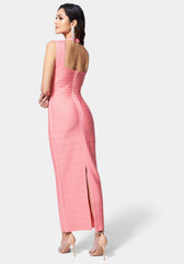 Luxe Bandage Sweetheart Neck Gown