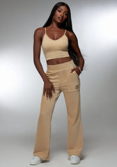 Micro Cord Flare Pant