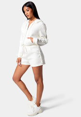 Scuba Lace Up Leg Detail Shorts