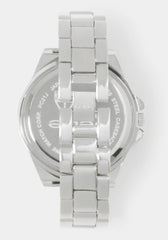 Link Bracelet Crystal Sport Bezel Watch