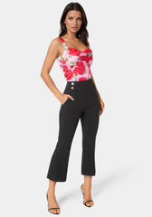 Cropped Flared Pant