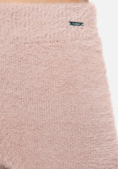 Soft Yarn High Waisted Sweater Short