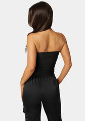 Ruched Tube Top