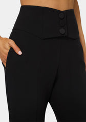 High Waist Straight Leg Pant