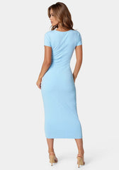 Rib Maxi T-Shirt Dress