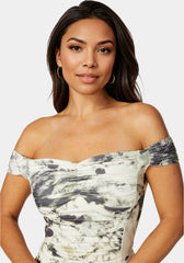 Off Shoulder Knit Top