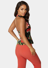 Satin Halter Top