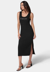 Maxi Logo Dress