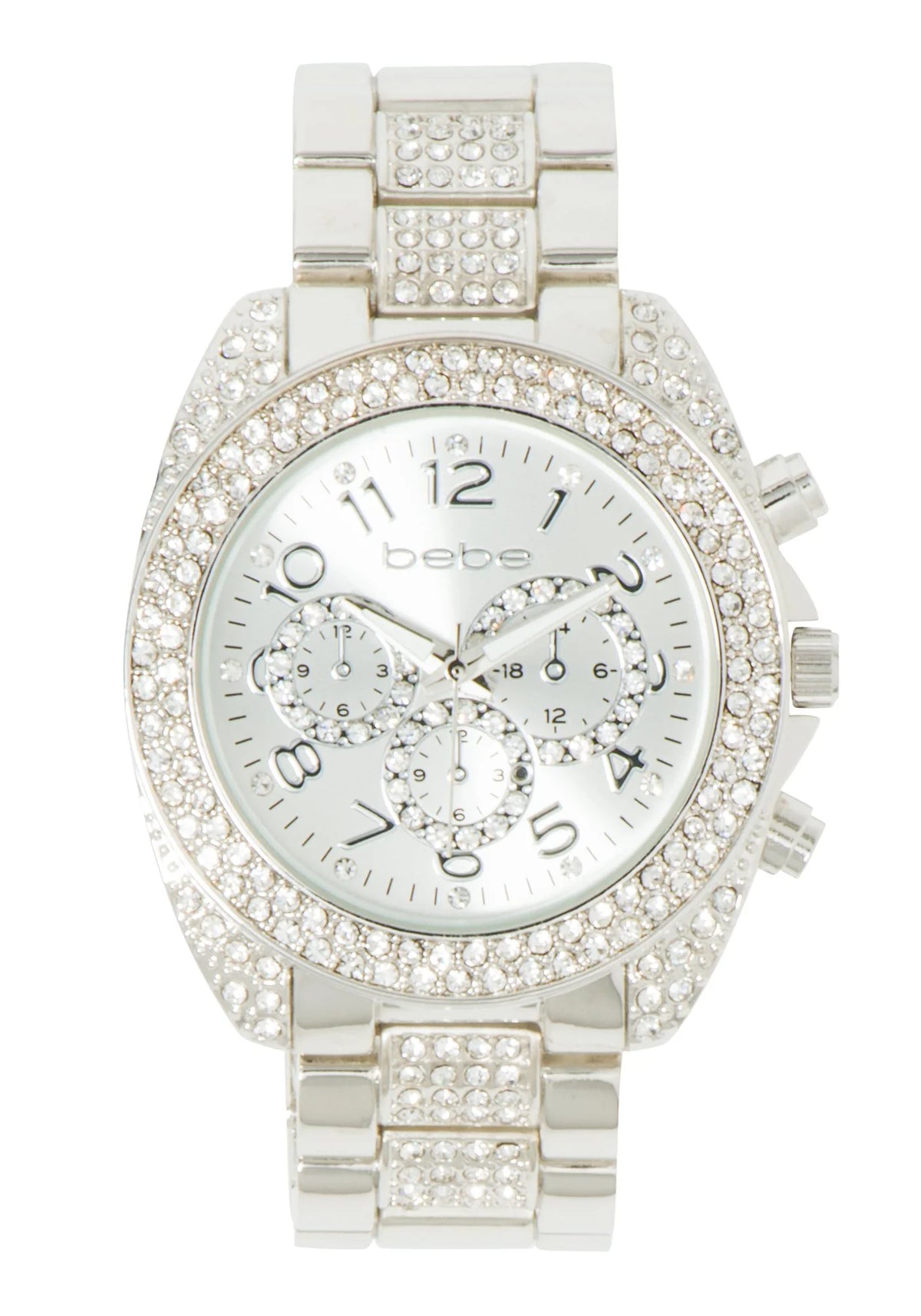 Bebe Rhinestone Watch