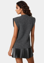 Sequin Detail Drop Shoulder Sweater