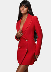 Bold Blazer Dress