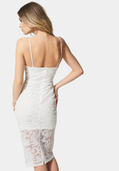 Shine And Shimmer Midi Dress