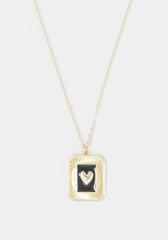 Diamond Dial Watch Necklace And Earring Set