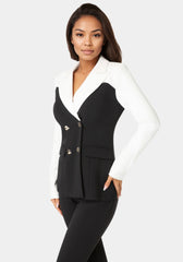 Tailored Double Breast Blazer