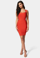 Luxe Bandage X-Back Dress