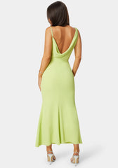 Airflow Cowl Maxi Dress