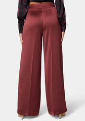 High Waist Palazzo Satin Pant