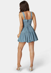 Bubble Denim Dress